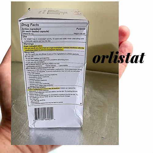 Pharmacie orlistat